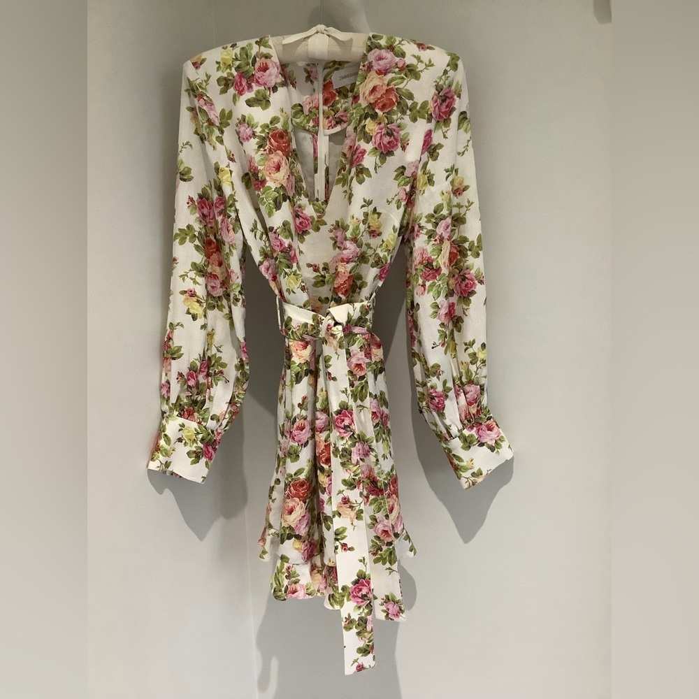 Zimmermann Multicolor Floral Dress